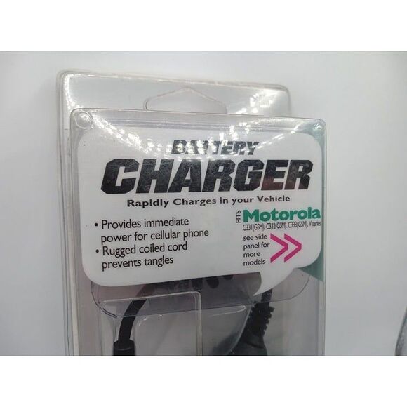 5/$25 Motorola Cell Phone Car Charger Fits C331 GSM, C332 GSM, C333 GSM, V-SERS - Picture 2 of 9